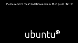 Ubuntu Installed